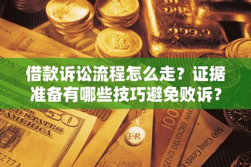 武汉借款诉讼流程怎么走？证据准备有哪些技巧避免败诉？