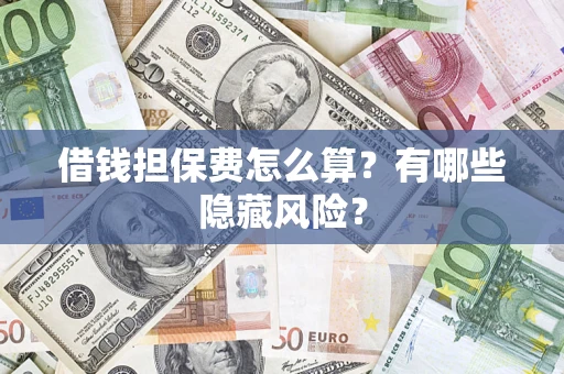 武汉借钱担保费怎么算？有哪些隐藏风险？