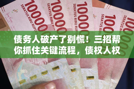 武汉债务人破产了别慌！三招帮你抓住关键流程，债权人权益不再缩水