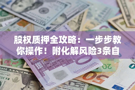 武汉股权质押全攻略：一步步教你操作！附化解风险3条自救法则
