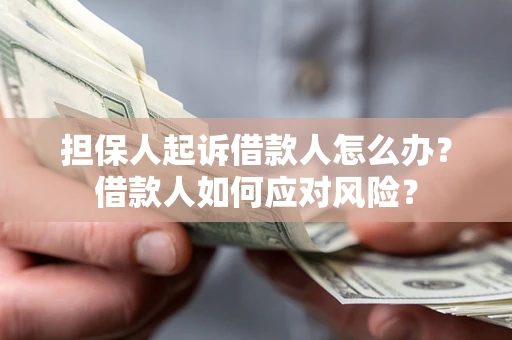 武汉担保人起诉借款人怎么办？借款人如何应对风险？