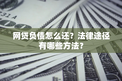 武汉网贷负债怎么还？法律途径有哪些方法？