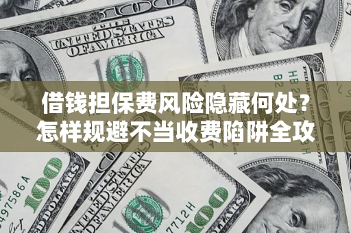 武汉借钱担保费风险隐藏何处？怎样规避不当收费陷阱全攻略！
