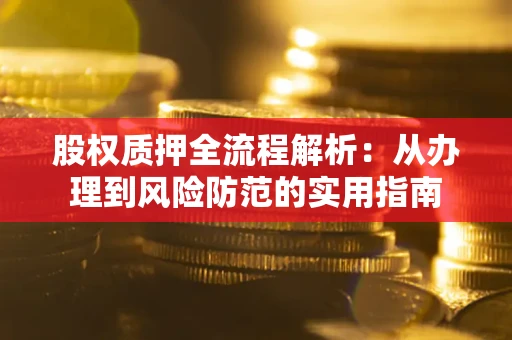 武汉股权质押全流程解析：从办理到风险防范的实用指南